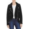[BLANKNYC] Womens Suede Short Motorcycle Jacket Black XS