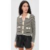 [BLANKNYC] Women’s Anchor Down Sweater(Black and Cream Combo)