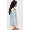 [BLANKNYC] Women’s Crack of Dawn Jacket(Light Indigo)