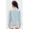 [BLANKNYC] Women’s Crack of Dawn Jacket(Light Indigo)