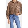 [BLANKNYC] Women’s Hot Cocoa Faux Suede Fringe Jacket(Hot Cocoa)