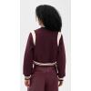 [BLANKNYC] Women’s Smart Move Bomber Jacket(Burgundy Multi)