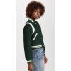 [BLANKNYC] Women’s Smart Move Bomber Jacket(Green Combo)