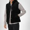 [BLANKNYC] mens Clothing Modern Interpretation of American Classics Corduroy Vest, Fashionable Jacket & Stylish Coat(Blackbird)