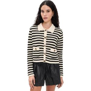 [BLANKNYC] Women’s Anchor Down Sweater(Black and Cream Combo)