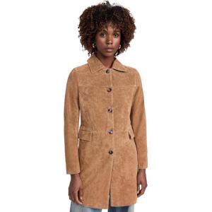 [BLANKNYC] Women’s Dirt Bike Suede Jacket(Rust Real Suede)