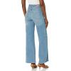[BLANKNYC] Womens Luxury Clothing High Rise Sustainable Denim Mini Boot Cut Jean, Comfortable & Stylish Pant(Mixtape)