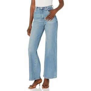 [BLANKNYC] Womens Luxury Clothing High Rise Sustainable Denim Mini Boot Cut Jean, Comfortable & Stylish Pant(Mixtape)