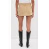 [BLANKNYC] Women’s Cinnamon Crunch Skirt(Camel Suede)