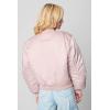 [BLANKNYC] womens Luxury Clothing Bomber Jacket, Comfortable & Stylish Coat(Bright Side)