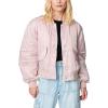 [BLANKNYC] womens Luxury Clothing Bomber Jacket, Comfortable & Stylish Coat(Bright Side)