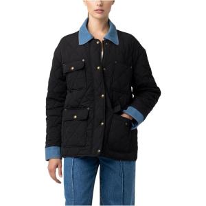 [BLANKNYC] womens Barn Charm Women’s Black Barn Jacket(Barn Charm)