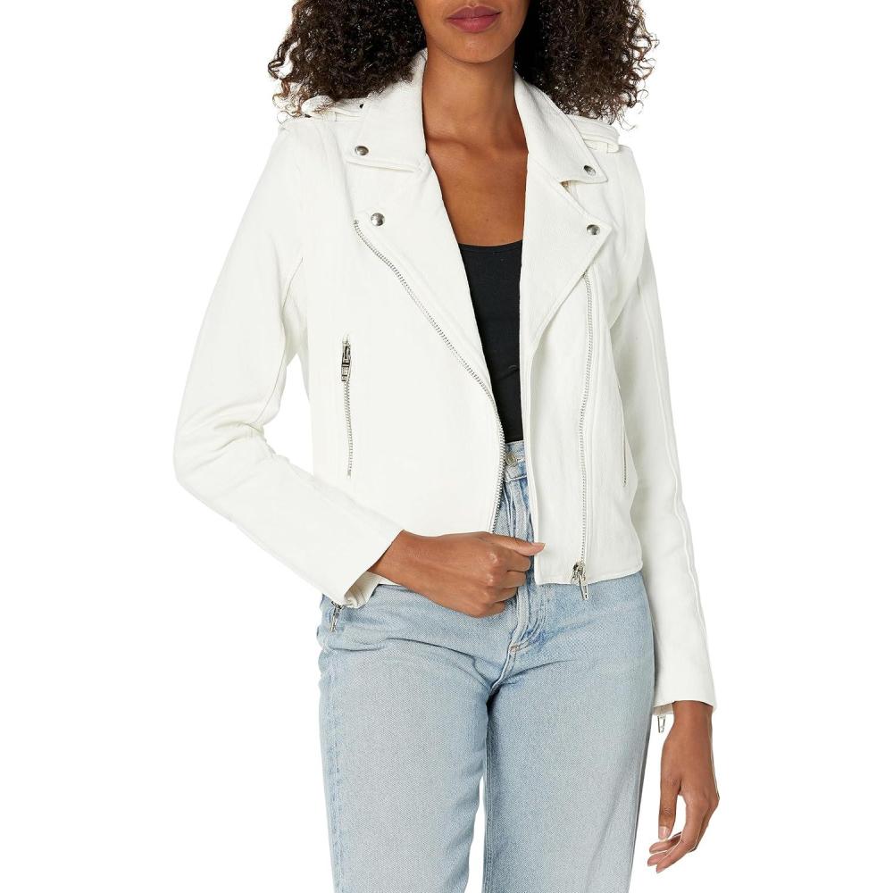 image:imageBLANKNYC womens Luxury Clothing Moto Jacket With Zipper and Pocket Detail Comfortable amp Stylish CoatSo Ice