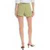 [BLANKNYC] Womens Luxury Clothing Linen Cargo Shorts, Comfortable & Stylish(Green Light)