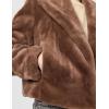 [BLANKNYC] Women’s Snow Queen Bomber Jacket(Espresso Martini)