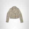 [BLANKNYC] girls Girls Faux Suede Moto Jacket(White Sands)