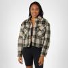 [BLANKNYC] womens Cropped Shacket(Perfect Timing)