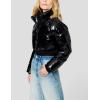 [BLANKNYC] womens Luxury Clothing Cropped Puffer Jacket, Comfortable & Stylish Coat(Cold Lover)