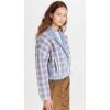 [BLANKNYC] womens Plaid Quilted Kimono Jacket(Fall for You)