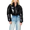 [BLANKNYC] womens Luxury Clothing Cropped Puffer Jacket, Comfortable & Stylish Coat(Cold Lover)