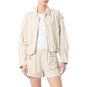[BLANKNYC] womens Oyster Bar Linen Utility Jacket(Beige)