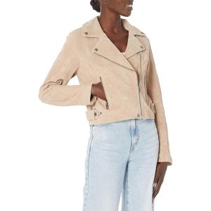 [BLANKNYC] womens Suede Moto Jacket(Tan)