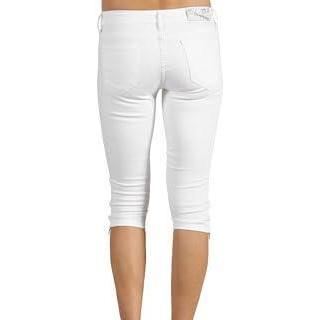 image:imageBlank Nyc Womens Bimbo Cut Off ShortWhite
