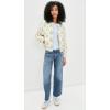 [BLANKNYC] Women’s Block Party Jacket(Color Block Floral)
