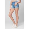 [BLANKNYC] Womens Denim Cuffed Five Pocket Mom Shorts, Comfortable & Stylish(So Yesterday)