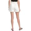 [BLANKNYC] Womens Garment Dye Elastic Waist Baggy Paperbag Shorts, Stylish & Trendy(Far Away)