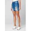 [BLANKNYC] Womens Luxury Clothing Denim Jean Shorts with Pockets, Always in Style, Fashionable & Comfortable, The Warren(Ground Rules)