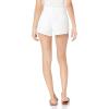 [BLANKNYC] Womens Luxury Clothing High Rise Distressed Denim Shorts, Comfortable & Fitting(Head in the Sky)