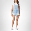 [BLANKNYC] Womens Luxury Clothing High Rise Distressed Denim Shorts, Comfortable & Fitting(Mirror Mirror)