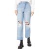 [BLANKNYC] Womens Five Pocket Ripped Straight Leg Jean(Personal Best)