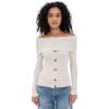 [BLANKNYC] Women’s in The Clear Sweater(Cream)