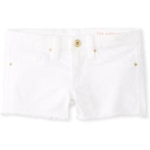 [BLANKNYC] Girls Cut-Off Shortcut Off Short Shorts, Stylish Denim, Teen & Tween Fashion, Comfortable & Designer Clothing(White Likes)