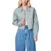 [BLANKNYC] girls Tweed Cropped Jacket(Blue)