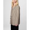 [BLANKNYC] Womens Plaid Blazer(Show Business)