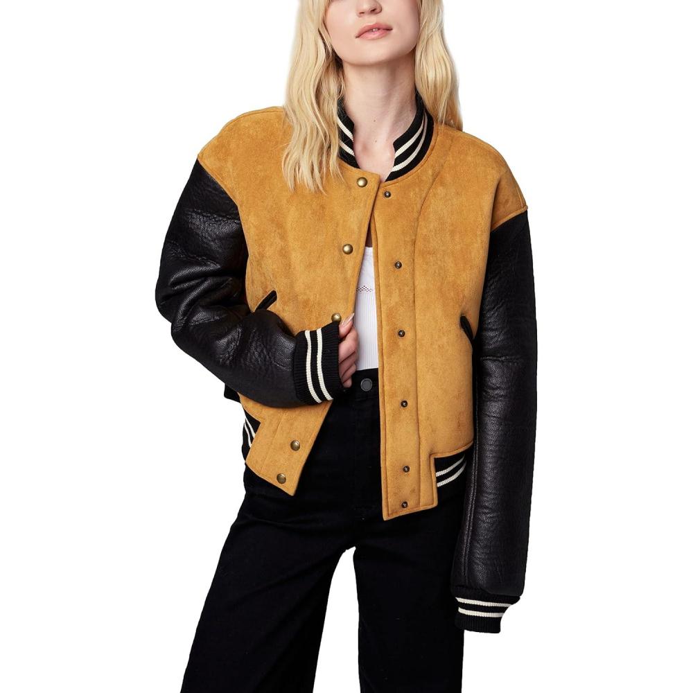 image:imageBLANKNYC Womens Bonded BomberBooksmart