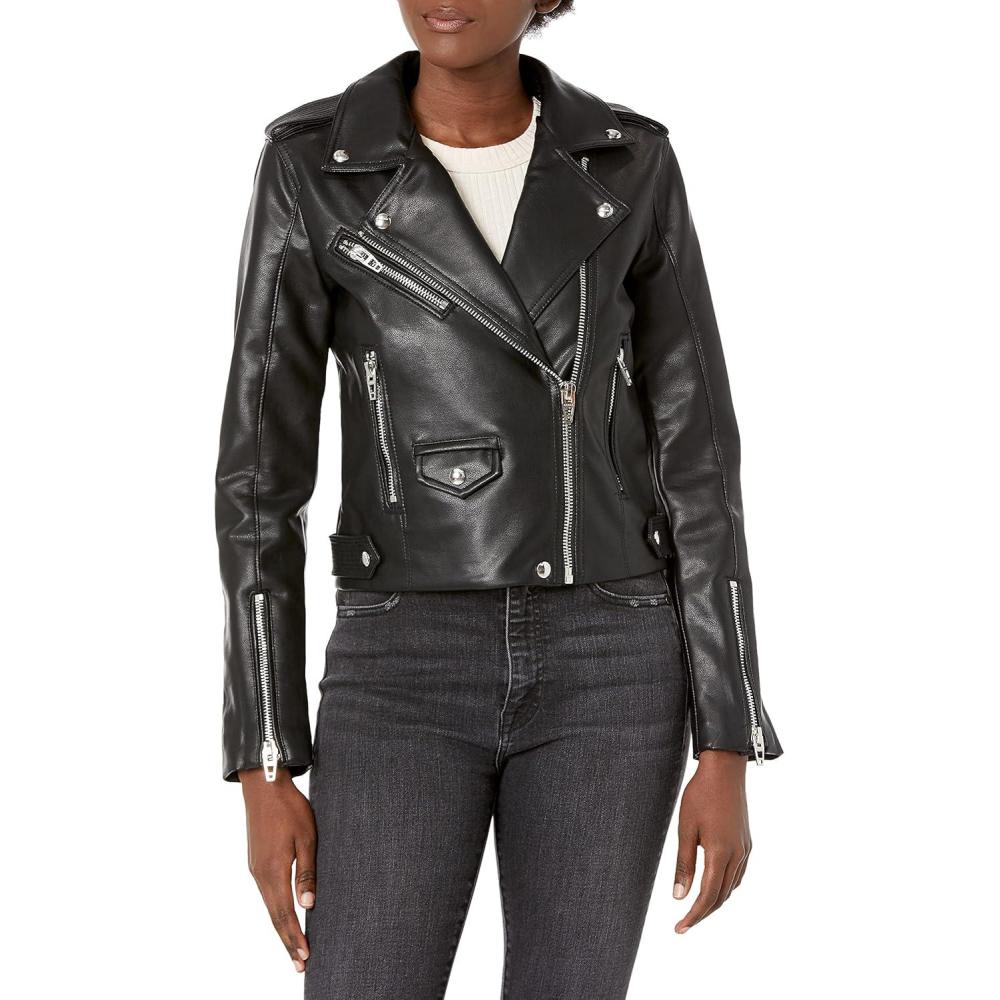 image:imageBLANKNYC Womens Fresh Start Moto JacketFor the Night