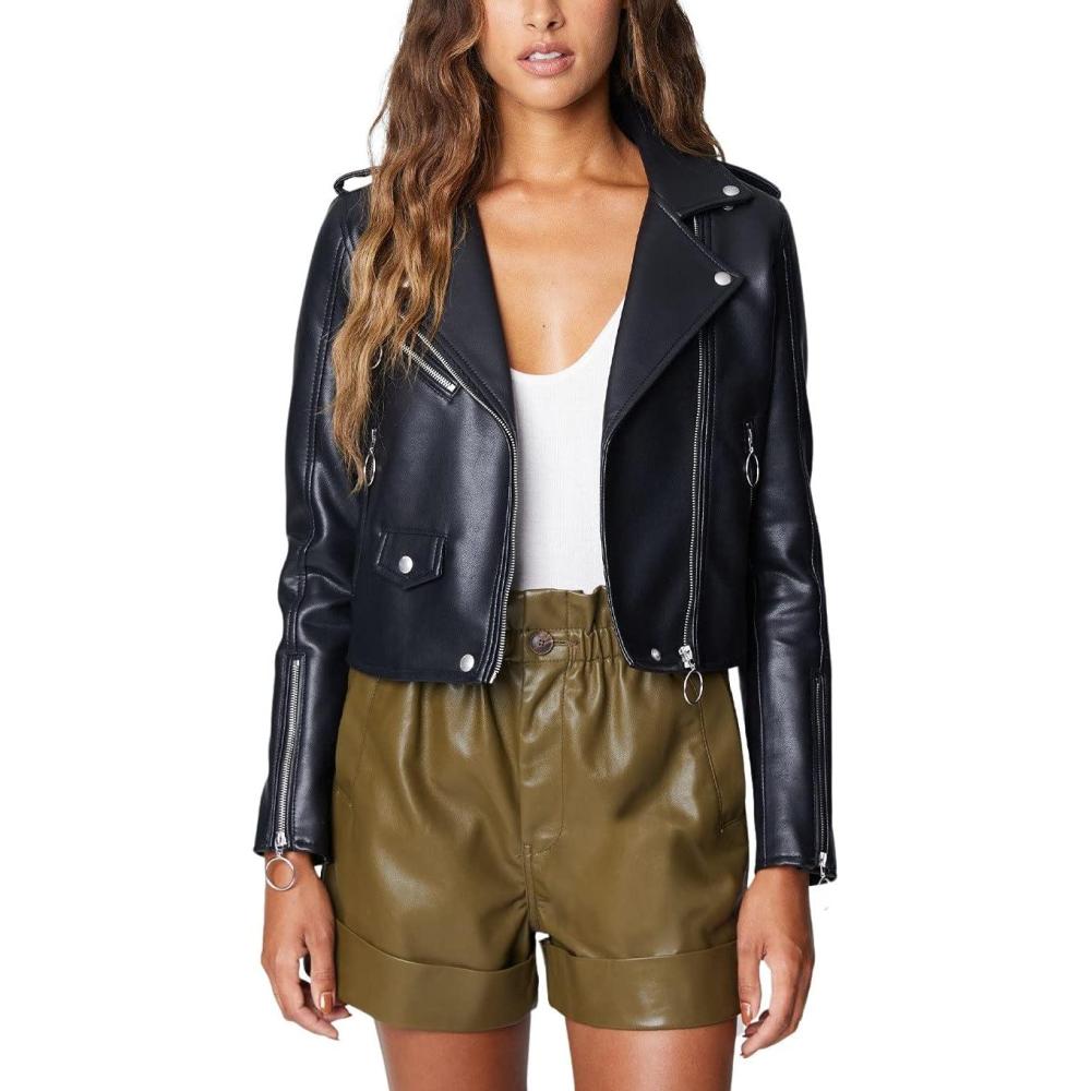 image:imageBLANKNYC Womens Fresh Start Moto JacketStill the One