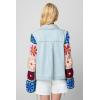 [BLANKNYC] Women’s Luxury Clothing Denim Trucker Jacket, Comfortable & Stylish Coat(Young Love)
