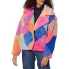 [BLANKNYC] Women’s Luxury Clothing Plaid Teddy Coat, Comfortable & Stylish Jacket(Happy Days)