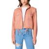 [BLANKNYC] Women’s Luxury Clothing Utility Parka Jacket Coat With Pockets(Dried Rose)