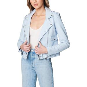 [BLANKNYC] Women’s Fresh Start Moto Jacket(Sky Blue)