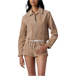 [BLANKNYC] Women’s Latte Frappe Real Suede Jacket(Beige)