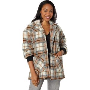 [BLANKNYC] Women’s Luxury Clothing Plaid Shirt Jacket, Stylish Shacket & Trendy Coat(Loved By You)