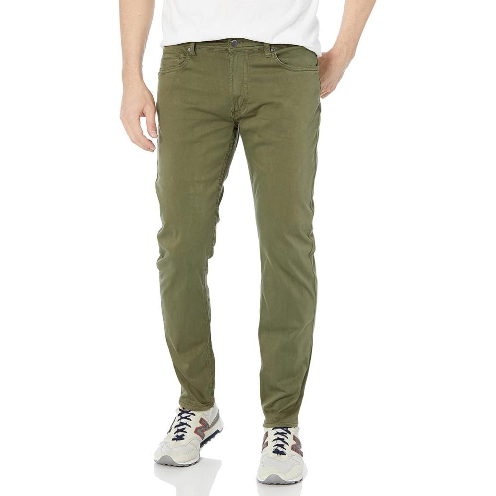 image:imageBLANKNYC Mens Mens Wooster Slim Fit Twill in Proven True Comfortable amp Casual PantsKhaki