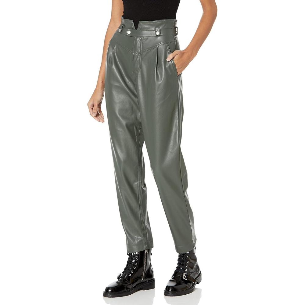 image:imageBLANKNYC Womens High Waisted PantGreen