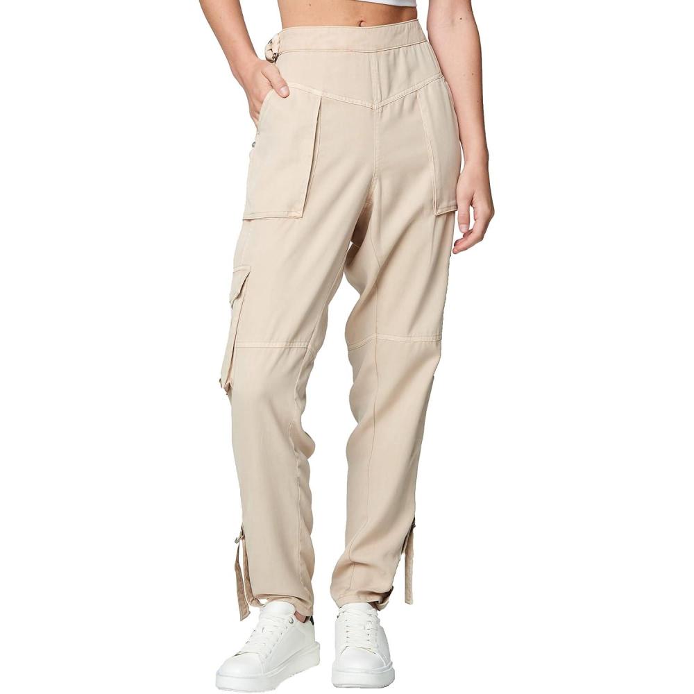 image:imageBLANKNYC Womens Luxury Clothing Elastic Waistband Cargo Pant Comfortable amp StylishJust Sayin